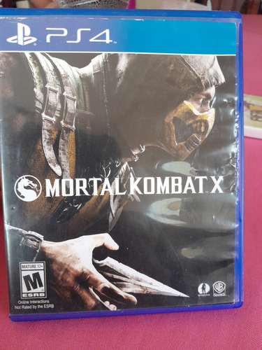 Disco Mortal Kombat X Ps4
