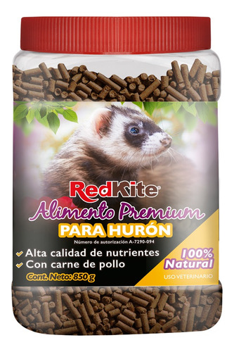 Redkite Alimento Para Hurón Premium De 850 G