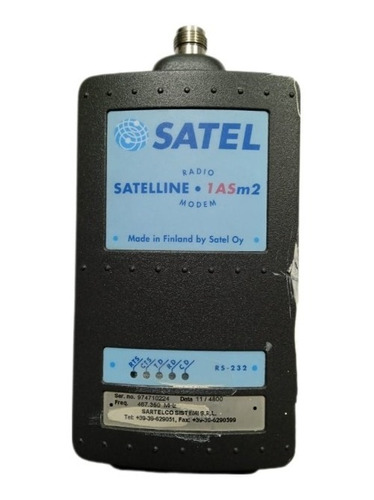 Modem De Radio Rs-232 Vhf Satel