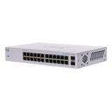 Switch Cisco Cbs110 24 Puertos Gigabit 2 Sfp