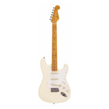 Guitarra Stratocaster White Sx Usada Buen Estado