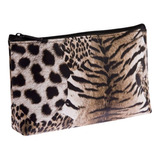 Necessaire Envelope Animal Print Estampada Onça Marco Boni