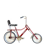 Bicicleta Clasica Vagabundo Retro Mybikemx Rojo Vintage