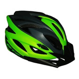 Capacete Ciclismo Bike C/sinalizador Led Gts In-mold Verde