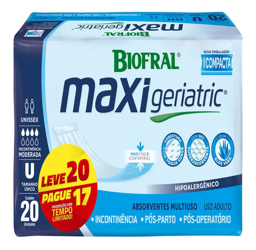 Biofral Maxi Absorvente Geriátrico C/20