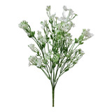 Buquê De Flores Artificial Branca Complemento Para Arranjo