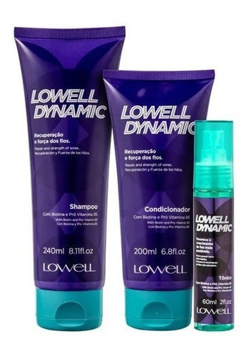 Kit Lowell Dynamic Trio (3 Produtos)