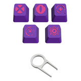 Set 5 Keycaps Reyna Habilidades Valorant