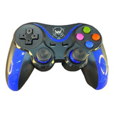 Controle Game Bluetooth Celular Android/ios Led Vermelho