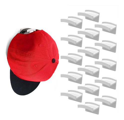 Modern Jp Ganchos Adhesivos De Pared Para Gorras (paquete