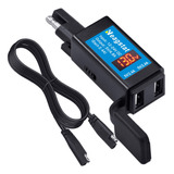 Heagstat Cargador Usb Para Motocicleta De 4.8 A, Adaptador S