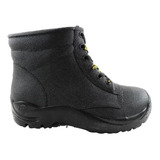 Bota Botin Inyectado Impermeable Trabajo Lluvia Motoquero