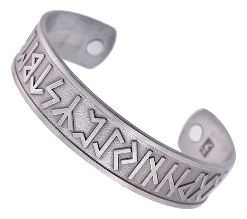 Pulsera Irlandesa Vikingo Mujeres Hombres Runas Brazalete