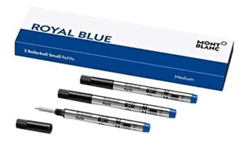 Montblanc Reca. Para Bolígrafo Rollerball Small Medio 3 Unid