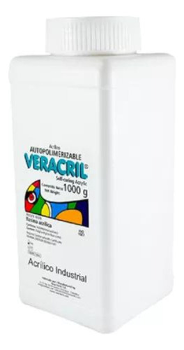 Acrilico Autocurado Veracril Odontologia Rosa 1kg