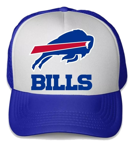 Gorra Nfl Personalizada Bills Trucker De Malla