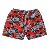 Kit Com 2 Shorts Plus Size Estampado Moda Praia