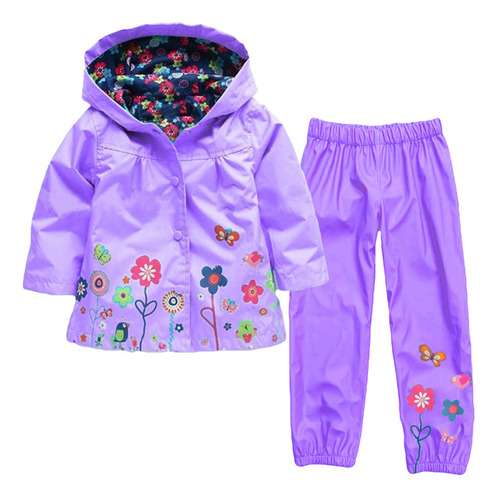 Chaqueta Cortavientos I Para Niñas Y Niños, Impermeable, Tre