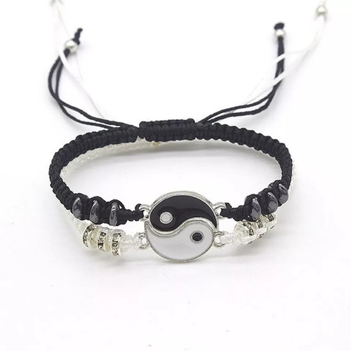 Pulseras Para Parejas / Pulseras Del Ying Y El Yang 