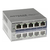 Switch Gigabit 5 Puertos Gs105e Netgear 