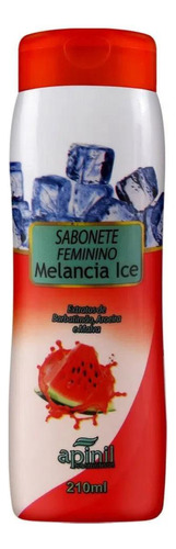Sabonete Liquido Intimo Feminino 210ml Apinil - Melancia Ice
