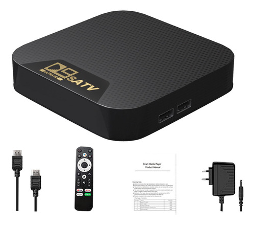 Caja De Tv 4k, Doble Wifi, 2,4 G/5 G, 2 Gb De Ram, 8 Gb De R