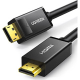 Cabo Ugreen Displayport Para Hdmi 4k - 3 Metros