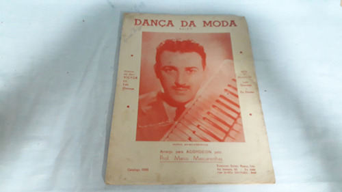 Partitura Dança Da Moda 1952 Acordeon Luiz Gonzaga/zé Dantas
