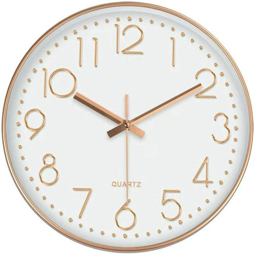 Reloj De Pared De Cuarzo Silencioso,reloj Moderno