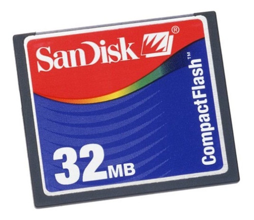Memoria Compact Flash 32mb Sandisk Control Numerico Cam Cf