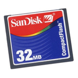 Memoria Compact Flash 32mb Sandisk Control Numerico Cam Cf