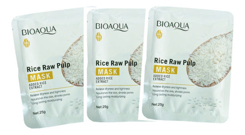 Velo Pulpa De Arroz Bioaqua X3