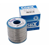 Kit 02 Un Solda Fio Estanho 60x40 1.0mm 500g Cobix