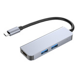 , Adaptador Usb 3.0 De 3 Puertos Tipo C A Hdmi Compatible ,