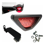 Luz Freio Brake Light 12 Led Modelo Formula F1 Pisca Strobo