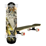 Longboard Downhill Completo Trucks Skate Ruedas 92cm Maple