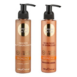 Emulsion Autobronceante + Resaltador De Bronceado Bronzage