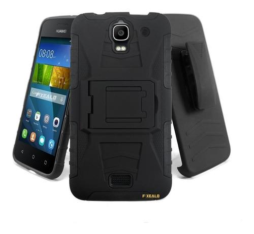 Funda Huawei Honor Rudo Con Clip Protector Extra Resistente