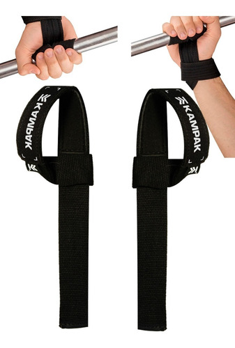 Lifting Straps Kampak Gym Crossfit Pesas 20in Varios Colores