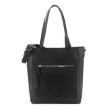 Carteras Importadas Simil Cuero Mujer Grandes Negras Amayra