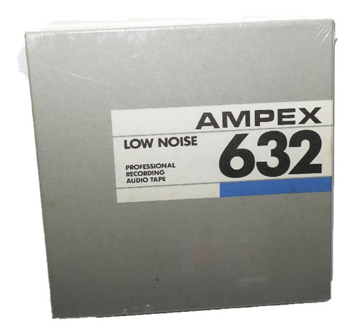 Cinta Magnética De Audio De 1/4  1200ft  Ampex 632