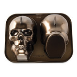 Molde Para Torta Bizcochuelo Calavera Halloween Nordic Ware®