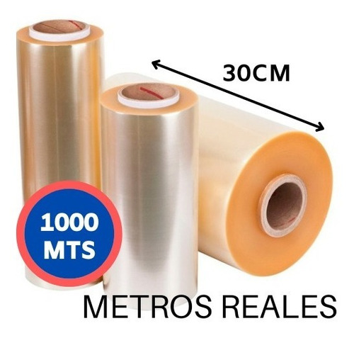 Rollo Film Gastronomico 30x1000 Cocina Pvc Alimentos 