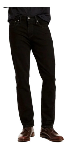 Pantalón Jeans Levis Negro 511 Slim Fit Stretch Flex Hombre