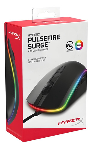 Mouse Gamer Hyperx Pulsefire Surge Pro Rgb Hx-mc002b