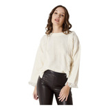 Sweater Mujer Flecos Importado Redondo Pixxel Busselton