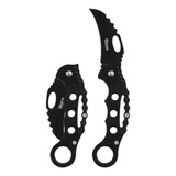 Canivete Dobrável Karambit Defesa Tático 16cm Yg06 Curvo