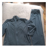 Conjunto De Señora Talle Xl Jogging Y Campera Azul Usados