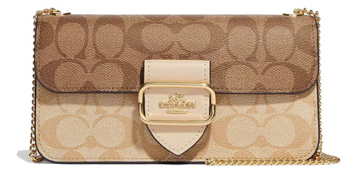 Bolsa Coach Original Morgan Xbody Blocked Signature Canvas