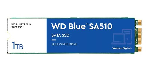 Unidad Ssd Western Digital Wd Blue Sa510 1tb Sata Iii M.2